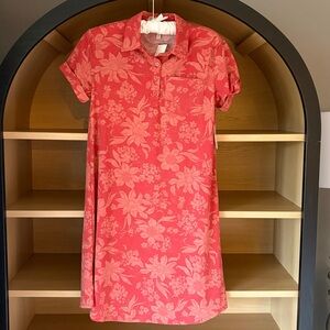 NWT•Harlow & Rose• Women’s Polo Dress | Floral Print | Size Small